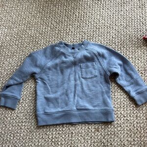 Janie and Jack Blue Sweatshirt with Pocket 2T